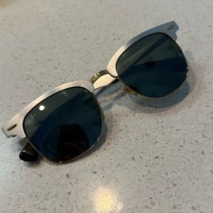 Sunglasses Ray Ban Clubmaster Aluminum